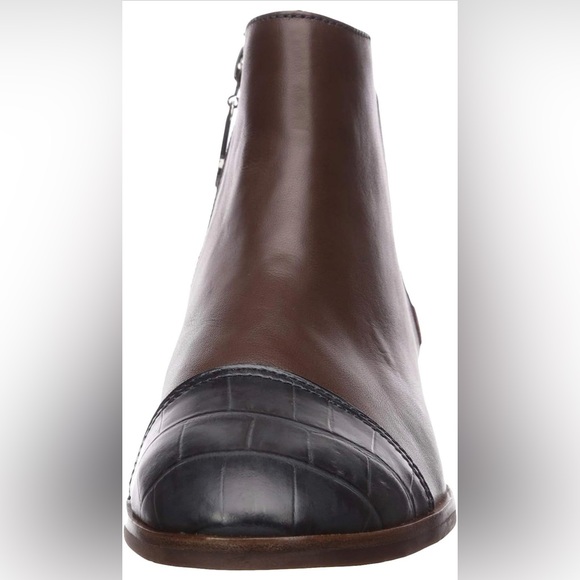 Marc Joseph New York Women's Leather Made in Brazil Ankle Zip Up Bootie Boot New - Picture 2 of 8